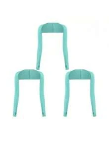 1pc Golf Sun Protection Arm Sleeves, Outdoor Sports Riding Cooling Sleeve, One-Piece Shoulder Sleeve, Solid Color, Elastic Sun Protection With Finger Holes, Suitable For Outdoor Activities & Summer, Polyester Spandex Blend - Multicolor - View 14