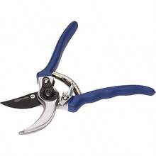 Basics Podadoras manuales profesionales, tijeras de podar para jardinería, tijeras de jardín con derivación de acero de 17,8cm (7in), azules - Tijeras de podar - Ver 2