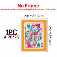 1 Tranh nghệ thuật trang trí phong cách Nữ hoàng trái tim đỏ, tranh in trên vải canvas màu hồng rực rỡ, chủ đề tôn giáo, mùa thu, tranh trang trí tường trong nhà, thích hợp cho lớp học, tranh mực dọc treo tường, không khung, tranh nghệ thuật trang trí nhà cửa vui nhộn, quà tặng, trang trí nhà cửa sáng tạo, phòng ngủ, phòng khách, tranh canvas treo tường, tranh áp phích phòng, trang trí nhà cửa, thẩm mỹ trang trí phòng. - 1PC - Xem 14
