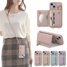 Cardholder Phone Cases - Apricot Pink - View 1