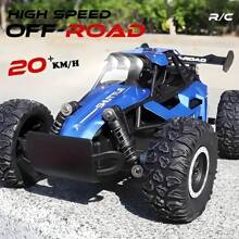 Auto telecomandata per bambini, auto RC ad alta velocità 20 km/h con luci LED, auto monster truck RC 2.4 GHz, auto RC ricaricabile 1:16, auto giocattolo per ragazze e ragazzi, regali di Natale e compleanno, adatto per 3 4 5 6 7 8 9+ anni