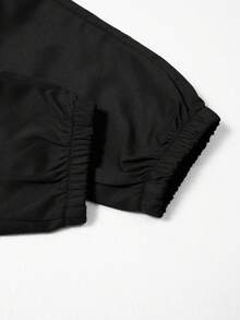 3pcs Boys & Teens Casual Faux Pocket Outdoor Sports Drawstring Cargo Pants, High Cost-Effective