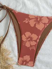 Bikini 2 mảnh họa tiết hoa dành cho nữ 2025, phong cách Châu Âu & Mỹ - Nhiều màu - Xem 4