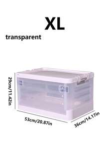 1pc Foldable Book Box With Wheels, Storage Box For Student Classrooms, Trolley Organizer Box For Dormitories, Book And Miscellaneous Storage Box