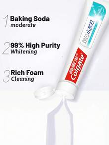 colgate 美白小苏打牙膏茉莉花味 - 3 件装，美白、温和不磨损、泡沫丰富、口气清新、高纯度 - 茉莉白茶 3支組套 - 查看 6