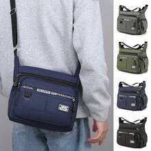 Men Crossbody Bags New Life Items For Students Men Essentials Side Bag - Green - View 2