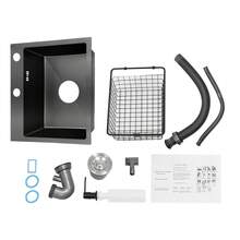 YUNRUX Kitchen Sinks - Black - View 5