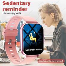 MixtataDi Smart Watch,Multifunctional Sports Smartwatch, Wireless Calls/Wireless Music, Message Notification,Customizable Watch Faces, Multiple Sports Modes, Compatible With Android & IOS,Unisexo - Gold-single Belt - View 3