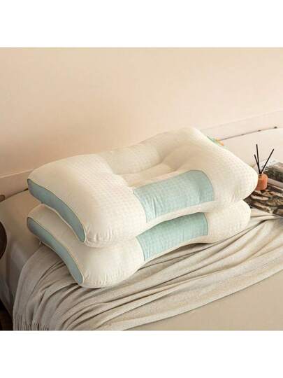 Spa Sleeping Pillows Pair Of Cervical Vertebral Massage Hotel Down Kussen Core Category Ho keeping Does Not Collapse view 7