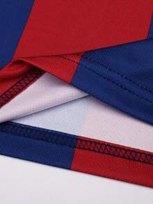 SURUIDA 1pc Barcelona #19 Men's Soccer Jersey, Professional Sports Football Shirt, Comfortable For Match, Casual, Team Sports, Short Sleeve Top - Blue - View 9