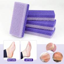 4 Pieces For The Treatment Of Calluses And Dead Skin On The Feet And Heels Cleansing Exfoliation Removal Of Dead Skin Sharpening StonePurple
