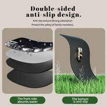 1 szt. Mata do ekspresu do kawy z żelem krzemionkowym, superchłonna, antypoślizgowa, odporna na zużycie, odpowiednia do blatów, kubków do kawy, misek, kuchni, restauracji, tarasów, wystroju wnętrz - A - Zobacz 9