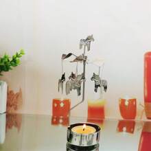 Rotary Candle Holder Metal Tear Spinning Candleholder For Wedding Party Christmas Home Decoration