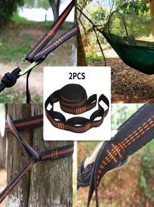 2Pcs 500lb/226.79kg Heavy Duty Hammock Straps - Reinforced Tree Hanging Straps For Outdoor Camping - High Load-Bearing Capacity For Maximum Safety And Comfort