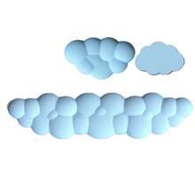 3 pièces/Set Repose-poignet ergonomique et tapis de souris, support de poignet en mousse à mémoire de forme pour la dactylographie au bureau, tapis de bureau en silicone antidérapant et doux pour hommes et femmes