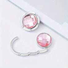 1 pezzo di supporto metallico pieghevole per appendere borse e portafogli su tavoli, senza bisogno di elettricità - appendi la borsa in  in caffetteria, biblioteca, ecc.! Materiale scolastico, accessori per il ritorno a scuola