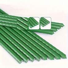 Set da 10 pezzi di sostegni da giardino di alta qualità e durevoli, con anima in metallo e rivestimento, anticorrosione, facili da inserire, adatti per varie piante, frutti, verdure, essenziali per il giardino di casa