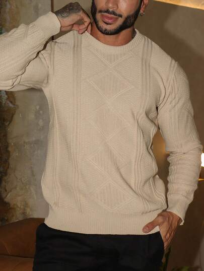 TRICOT DE LUXO Sueter tricot blusa masculina de frio chique alta qualidade outono inverno dia dos pais