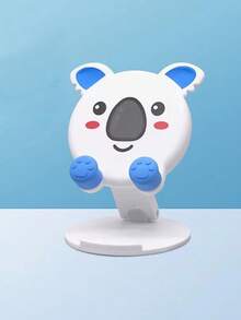 Cartoon Desktop Mobile Phone Holder, Creative Foldable Adjustable Mobile Stand, Portable Slouchy Phone/Tablet Mount, Suitable For Learning And Live Streaming, Easy To Store Phone - Multicolor - View 8