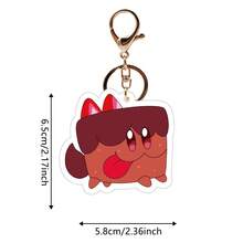 1pc Cookie Run Kingdom Game Acrylic Keychain Pendant, Suitable For Advertising, Promotions, Conferences, Welfare, Festivals, Awards, Commemorative Souvenirs (Slightly Different Colors From Actual Item, Randomly Shipped)