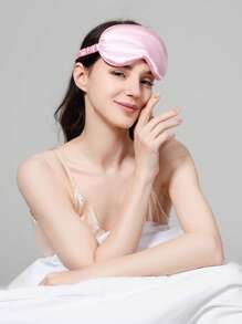 1PC Sleep Mask For Side Sleeper Women Men, Eye Mask For Sleeping Light Blocking, 3D Contoured Cup Sleeping Mask, Soft Breathable Sleep Eye Mask With Adjustable Elastic Strap For Flight Nap,School,Back To School,Travel,Travel Essentials,Home Essentials,Eye Mask,Sleep Mask