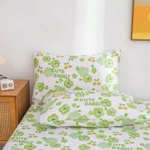 3pcs/Set Soft & Skin-Friendly Printed Bedding Set, Modern Rectangular Elegant Minimalist Design, Fits Queen/King Size Bed, Suitable For Bedroom Home Use Year-Round