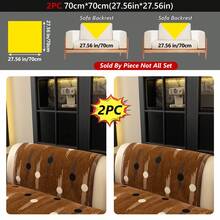 1PC Chenille Jacquard Sofa Cushion Four Seasons Universal Non-Slip Pet Anti-Dirt Sofa Cover Room Decoration Living Room Modern Simple Style Sofa Protection Cushion Home Decor Chair Office Chair Chair Cushion Seat Cushion Back To School School Supplies Chair Pillow Cushions Gaming Chair - Multicolor - View 32