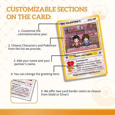 Anpassade PVC-presentkort med 2 karaktärer för Alla hjärtans dag, Handritade presentkort, Tryckta presentkort, Alla hjärtans dag/årsdag/födelsedagspresent till par, För kontoret, För skolan, För klassrummet, För lärarpresenter, För universitetet, För kollega, För studentboenden