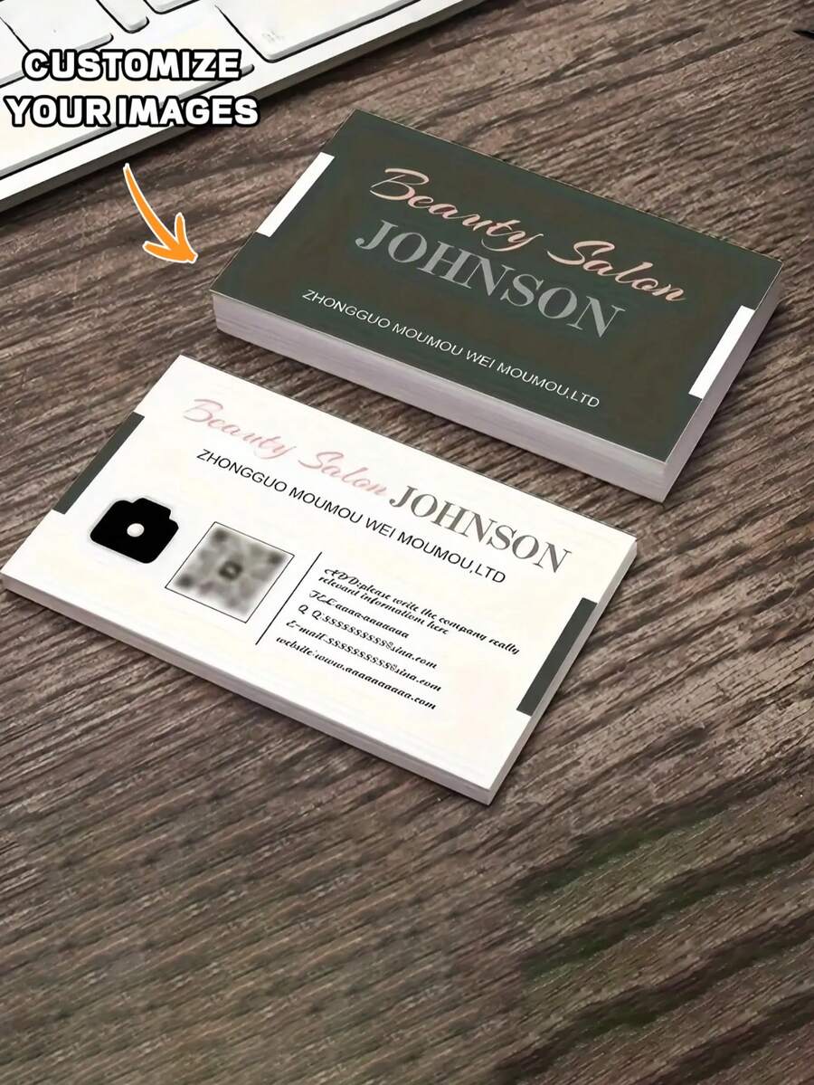 Danh thiếp kinh doanh tùy chỉnh - 200 chiếc, Danh thiếp chuyên nghiệp cá nhân hóa dành cho tiếp thị mạng lưới & sinh viên đại học, Thiết kế VIP độc quyền, Phong cách giao tiếp văn phòng, Đa chức năng, Trang trí, Tái sử dụng, Hiện đại, Đầy màu sắc, Dễ thương, Cổ điển, Hoạt hình, Kawaii, Tùy chỉnh, Cá nhân hóa, Độc đáo, Theo yêu cầu, Nhân viên, Khách hàng, Sinh viên, Dành cho Kinh doanh/Công việc/Văn phòng, Dành cho Trường học, Trở lại trường học, Đồ dùng học tập, Tự làm - Nhiều màu - Xem 1