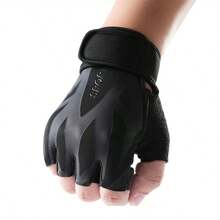 1 Paio di Guanti mezze dita estivi per fitness, sollevamento pesi, ginnastica, yoga ed esercizi, con supporto per i polsi, antiscivolo, traspiranti, adatti per arrampicata all'aperto, ciclismo, unisex, per sport, palestra, esercizi domestici, guanti da palestra per donne, guanti da boxe, guanti da palestra per uomo