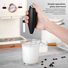 Handheld Electric Milk Frother, Convenient Milk Foamer For Home Baking, Coffee Mixing, Compact Milk Foam Maker