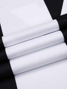 SURUIDA 男士足球短袖球衣，舒适的黑白条纹尤文图斯足球衫，适合球队比赛和休闲运动。