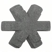 3 Stück/6 Stück Topf- und Pfannenschützer, 3 verschiedene Größen, Topfeinteilungspolster/Stapelschutz für Pfannen/Pfannentrenneinlagen zum Schutz und zur Trennung von Töpfen und Pfannen beim Meeresfrüchte-Kochen