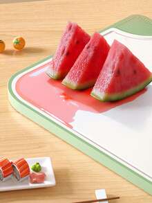 1 件装防霉抗菌切菜板，双面砧板，适用于家庭厨房水果和蔬菜