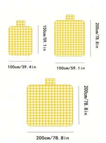 1 Piece Outdoor Picnic Mat, Portable Thickened Camping Mat, Beach Moisture-Proof Mat, Tent Ground Mat, Waterproof Lawn Mat, Travel Blanket For Indoor And Outdoor Family Games.
