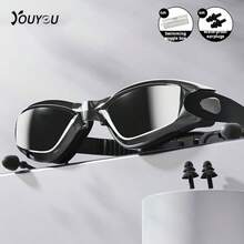 youyou Anti-Fog Waterproof Swim Goggles, Prescription Myopia Swimming Goggles For Adult Men And Women, Professional Competition Goggles, Beach Essentials, Beach Accessories, Pool Float - Multicolor - View 9