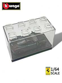 Burago Bburago 1:64 Enzo Racing Sports Model Diecast Metal Car - Capa de proteção contra poeira para modelo de carro grátis