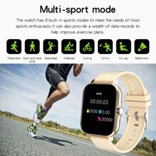 1pc Women's Fashionable Smart Watch With 1.83" HD Display, Multiple Sport Functions, Call And Message Alerts, Compatible With IOS And Android, Suitable For Daily Use Or Holiday Gift