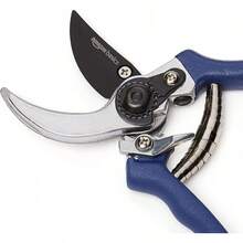 Basics Podadoras manuales profesionales, tijeras de podar para jardinería, tijeras de jardín con derivación de acero de 17,8cm (7in), azules - Tijeras de podar - Ver 12