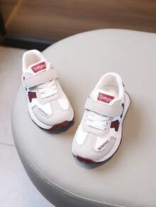 1 paire de chaussures de course à la mode, antidérapantes, légères et décontractées, à scratch (2025), pour sports de plein air, toutes saisons