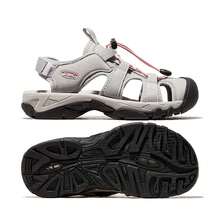 CAMEL CROWN Women's Sandals, Summer Closed Toe Sandals, Beach Breathable Non-Slip Sports Shoes, Wear-Resistant Trekking Shoes - Grey - View 4