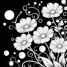 1 pieza Libro de colorear para adultos con tema de mundo negro, patrones creativos y líneas claras, ideal para regalos de cumpleaños, Pascua, Día del Padre y otros días festivos, 7.9*7.9 pulgadas, 24 páginas, impresión de un solo lado, nuevo diseño 2025, Día de la Madre, Regalo para mamá, Regreso a la escuela, Útiles escolares