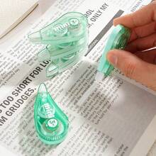 4色迷你修正带 10个 30米 各3米 易于使用 精美设计 学生矫正器 返校