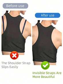 2pcs/4pcs_Set FlowerShaped Bra Strap Clip, Invisible Anti-Slip Bra Strap BuckleBody Care For Travel,Sport,Outdoor,Belt - Multicolor - View 7