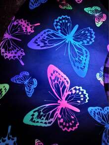 1 Quạt gấp huỳnh quang nhiều màu sắc có họa tiết bướm và nấm, thời trang cho tiệc tùng, lễ hội âm nhạc, tụ họp mùa hè, hoạt động ngoài trời, chủ đề đám cưới, biểu diễn trên sân khấu, thích hợp cho nhiều bữa tiệc, buổi biểu diễn và lễ hội khác nhau (Halloween, Giáng sinh, v.v.) - Quạt bướm huỳnh quang - Xem 12