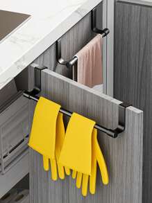 1 pezzo Portasciugamani per mobile da cucina, barra portasciugamani moderna per mobile, portasciugamani da parete, portasciugamani per strofinacci, adatto per casa, cucina, bagno, decorazione bagno, organizzatore bagno, decorazione autunnale, ritorno a scuola