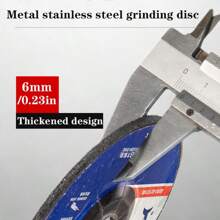 4-1/2 Zoll Dünne Metall- & Edelstahl-Trennscheiben, professionelle Hochgeschwindigkeits-Trennscheiben geeignet zum Schneiden und Schleifen mit Winkelschleifer