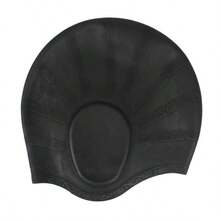 Unisex Waterproof Swimming Cap - High Elasticity, Ear Protection, Long Hair Coverage - Large Silicone Snorkeling Cap, Swimming Pool Floating Accessory, Water Sports Gear - Multicolor - View 15