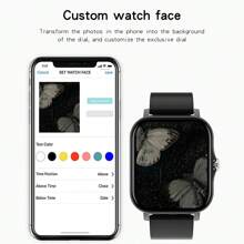 1pc Women's Fashionable Smart Watch With 1.83" HD Display, Multiple Sport Functions, Call And Message Alerts, Compatible With IOS And Android, Suitable For Daily Use Or Holiday Gift