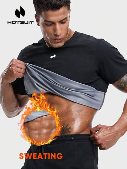 HOTSUIT Sauna Shirts For Men Sauna Tops Ideal For Gym And Exercise